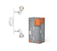 LEDVANCE Spot LED GU10 2 x 3,4 W 927 DIM 2700K CRI 90 Blanc