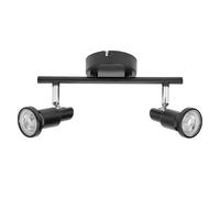 LEDVANCE Spot LED GU10 Noir 2 x 3,4 W 927 DIM - Lampes murales et de plafond