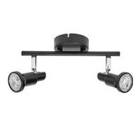 LEDVANCE Spot LED GU10 Noir 2 x 3,4 W 927 DIM - Lampes murales et de plafond