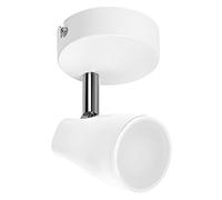 LEDVANCE LED SPOT PEAR PELIR PLAGE DE CLUSION, BLANC, 4,3W, 210LM, Offre une lumière dirigée avec une couleur de lumière blanche chaude, avec des projecteurs GU10 flexibles, IP20, 2700K