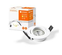 LEDVANCE Spotlight: pour plafond RECESS DOWNLIGHT variation de blancISTLOCK GU10 / 430 W 220…240 - Spot de plafond