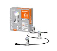 LEDVANCE Lumière de jardin LED intelligente avec technologie WiFi, pack d'extension avec 3 points LED pour l'extérieur, couleurs RVB modifiables, compatible avec Google et Alexa, SMART+ WIFI GARDEN