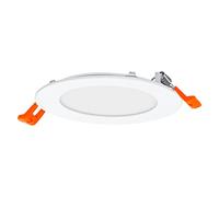 LEDVANCE Luminaire: adapté à plafond, SMART RECESS SLIM DOWNLIGHT TW / 8 W, 220…240 V, angle de rayonnement: 110, Blanc dynamique, 3000…6500 K, matériau de corps: plastic, IP20, Paquet de 1