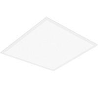 LEDVANCE Luminaire de panneau LED : pour plafond/mur, PANEL VALUE 600 UGR 19, 36 W, 220...240 V, Warm White, 3000 K, matériau du boîtier : aluminium, IP40, 1-pack