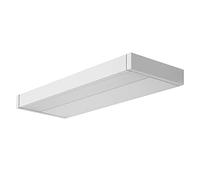 LEDVANCE Luminaire encastré pour étagère à LED, 6W, 500 lumen, 3000K, 400mm, IP44, Luminaire mural linéaire à LED, installation rapide et facile