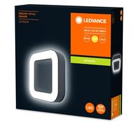 Ledvance Luminaires Led D'extérieure Pour Mur, Endura Style Square 13w, 220-240 V, Warm White, 3000 K, Ip44