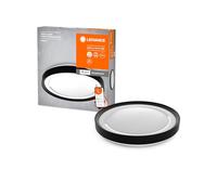 LEDVANCE OR ARVIN SMART+ WiFi lampe Ø 48cm, plafonnier LED dimmable pour usage intérieur, 30W, température de couleur de 2700-6500K, 3300 lumen, lampe design ronde, blanc avec anneau noir