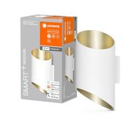 LEDVANCE Applique murale LED OR YLINDRO SMART+ Wi‑Fi 12W à gradation 3000–6500K 600 lm noir/cuivre