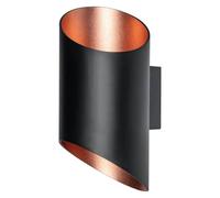 Ledvance Or ylindro Smart+ Wi-Fi Luminaire, Luminaire Mural Intérieur À Led, 12w, Température De Couleur 3000 - 6500k, 600 Lumen, Blanc/Doré, Cylindre Avec Biseaux Asymétriques, 20x12cm
