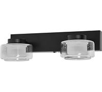 LEDVANCE Or lame 2X5,5W Click CCT IP44 Noir - Lampes murales et de plafond