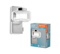 LEDVANCE Or lame 5,5 W Click CCT IP44 Chrome - Lampes murales et de plafond