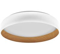 LEDVANCE Orbis Livia 520 mm 36 W 830 Click DIM Blanc et décor bois - Lampes murales et de plafond