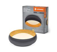 LEDVANCE ORBIS Livia LED avec anneau en métal, décor gris/bois, 16W, 750lm,