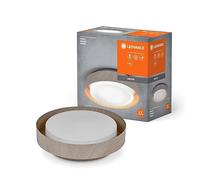 LEDVANCE Orbis Madrid Plafond Lampe 290 mm, les couleurs en bois, les prises E27, peut être équipée d'une lampe intelligente, de design moderne, d'un boîtier en métal, adapté aux intérieurs, rond IP20