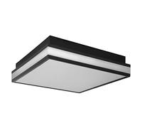 LEDVANCE ORBIS MAGNET SMART+ Wi-Fi 30x30cm, plafonnier LED à gradation pour l'intérieur, 26W, température de couleur 3000-6500K, 2500 lumen, lampe design avec cadre magnétique innovant, noir