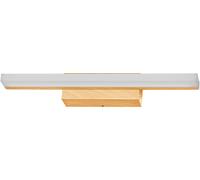 LEDVANCE Orbis Miroir 40 cm Click CCT DIM IP44 Décor bois - Lampes murales et de plafond