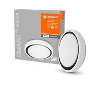 Ledvance Orbis Moon LED Smart+ Plafonnier Mural WiFi CCT Noir Ø38cm 24W 2500lm