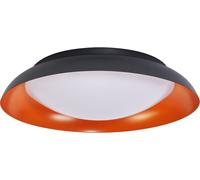LEDVANCE Orbis Plaque 430 mm 35 W 830 Click DIM Noir et orange - Lampes murales et de plafond