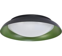 LEDVANCE Orbis Plaque 430 mm 35 W 830 Click DIM Noir et vert - Lampes murales et de plafond