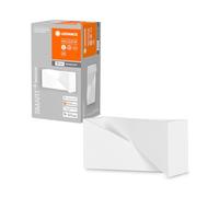 LEDVANCE ORBIS SWAN SMART+ Wi-Fi luminaire, applique murale LED dimmable pour l'intérieur, 23W, température de couleur de 3000-6500K, 600 lumens, surface à peindre, forme rectangulaire 30x15cm