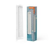 LEDVANCE ORBIS Tube miroir/applique muraavec LED, blanc, verre effet bulle, 9W, 900lm, dimmable, 3000/4000K, diamètre 40cm, protection IP44 contre les corps étrangers/éclaboussures d'eau