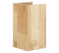 Ledvance Orbis Wood Smart+ Wi-Fi Lamp, Applique Murale Led D'intérieur À Intensité Variable, Éclairage 14w, Température De Couleur De 3000-6500k, 600lm, Forme Carrée En Bois Véritable, 21x11cm