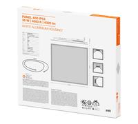 LEDVANCE Panneau LED 36W 4320Lm 4000K 120° IP54/IP20