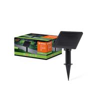 LEDVANCE ENDURA HYBRID Panneau solaire, composants de lampes hybrides, noir, plastique, indice de protection IP67, fonctionnement solaire & sur secteur, applications multiples, installation simple