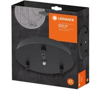 LEDVANCE Pendulum vintage triple canopy édition 1906 noir