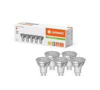 LEDVANCE Performance Spot LED Réflecteur GU10 PAR16 4.5W 350lm 36D - 930 Blanc Chaud | Meilleur rendu des couleurs - Dimmable - Équivalent 50W