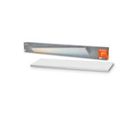 LEDVANCE Plafonnier LED intelligent, panneau intérieur avec technologie WiFi, couleur de la lumière variable (3000K-6500K), 120x10cm, pour Google et Alexa, SMART+ WIFI PLANON FRAMELESS 4058075484535