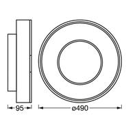 Ledvance Plafonnier LED Smart 32W 3150Lm RGB Dynamic White