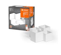 LEDVANCE Plafonnier SMART+ WiFi DECOR, blanc, 22W, 1680lm, blanc réglable 3000-6500K, dimmable, répartition de la lumière haut et bas, contrôlable par application, compatible Amazon, Google, etc.