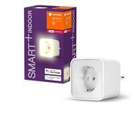 LEDVANCE Prise intelligente avec technologie ZigBee et veilleuse intégrée pour intégrer des appareils conventionnels dans la maison intelligente, compatible avec Alexa et Google Voice, pack de 4