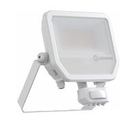Ledvance Projecteur LED Aluminium Blanc 41W 5500lm 100D - 830 Blanc Chaud | IP65 - Détecteur De Mouvement Et De Lumière - Symétrique