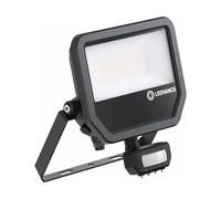 Ledvance Projecteur LED Aluminium Noir 41W 6000lm 100D - 840 Blanc Froid | IP65 - Détecteur De Mouvement Et De Lumière - Symétrique