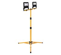 LEDVANCE Projecteur LED pour sol Worklight Value 3POD 60 W, 220 à 240 V, angle de faisceau : 110, blanc froid, 4000 K, matériau du boîtier : aluminium, IP65