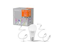 LEDVANCE Smart + Bundle en lampe Smart WiFi RVB + 2M-RGB Tape Light + Extension 1M correspondant, la couleur claire peut être modifiée (2700-6500K), contrôlable avec Alexa, Google
