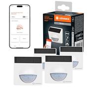 LEDVANCE SMART+ Capteur extérieur pour détection de mouvement avec technologie WiFi et cellule solaire, paquet de 4