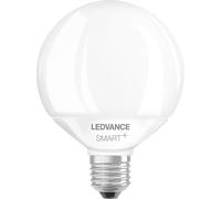 LEDVANCE Lampe LED SMART+ WiFi Globe G95 14W E27 – Multicouleur RGB gradable Alexa/Google