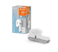 LEDVANCE Smart LED bathroom light chrome, 8W, 700LM, 3000-6500K, 20cm, IP44, Orbis Round wall light, lampe de salle de bain avec technologie wifi, dimmable, contrôlable via app et assistant vocal.