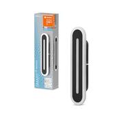 LEDVANCE Smart LED lampe de salle de bain noir, 1200LM, 3000-6500K, 300mm x 70mm, IP44, Or ath applique murale avec la technologie wifi,dimmable, contrôlable via l'application et l'assistant vocal