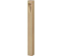 LEDVANCE SMART+ Outdoor Lampe de rue WiFi 7,5W, 600lm, bois, avec lumière blanche chaude (3000K) et 16 millions de couleurs, boîtier en aluminium de haute qualité, contrôlable par app, compatible avec