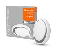 Ledkia Plafonnier LED Orbis Moon rond - Gris