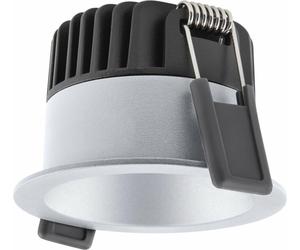 LEDVANCE SP DK FIX P 8W 930 DIM IP44 luminaire LED encastré argenté