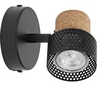 LEDVANCE Spot décoratif Cork GU10 Noir 1x3,4W 927 DIM - Lampes murales et de plafond