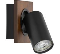 LEDVANCE Spot décoratif Mercury GU10 Noir 1x3,4W 927 DIM - Lampes murales et de plafond