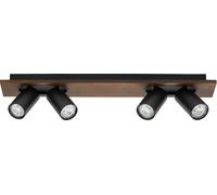 LEDVANCE Spot décoratif Mercury GU10 Noir 4x3,4W 927 DIM - Lampes murales et de plafond