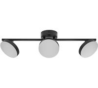LEDVANCE Spot décoratif Moon 3 spots 16 W 830 noir - Lampes murales et de plafond