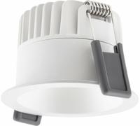 Ledvance Spot LED Dunkellight Aluminium Blanc 8W 720lm 36D - 940 Blanc Froid | Découpe 68mm - IP44 - Excellent rendu des couleurs - Dimmable